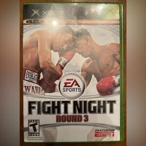Fight Night Round 3 (Microsoft Xbox) w/ Case